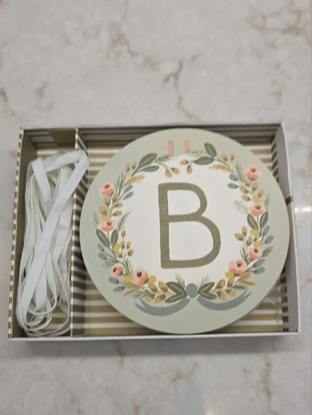 Rifle Paper Co. floral alphabet
